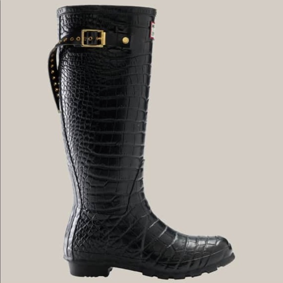 Hunter Jimmy Choo Rain Boot - Picture 2 of 8